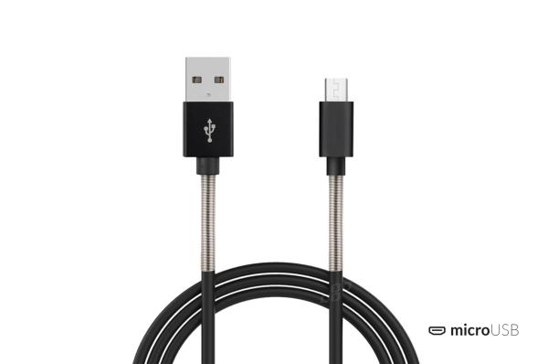 Kábel USB do micro USB AMiO FullLINK 1m 2,4A (01431)