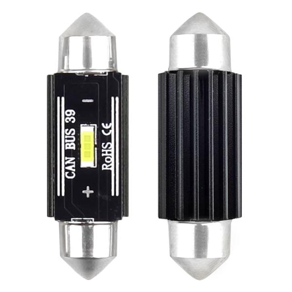 LED žiarovky CANBUS 1860 1SMD UltraBright Festoon C5W C10W C3W 39mm White 12V/24V (02443)