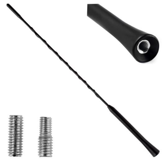 Prút autoantény 41cm 5/6mm adaptér ANTM02 (01129)