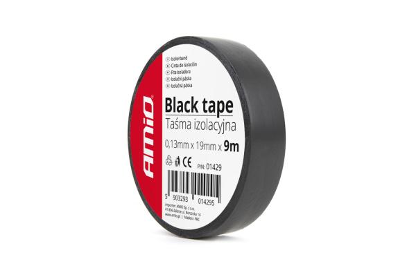 Izolačná páska, čierna 19mm x 9m (01429)
