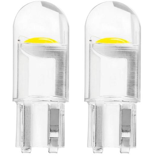 LED žiarovka STANDARD T10 W5W COB HPC 12V Clear white (02645)