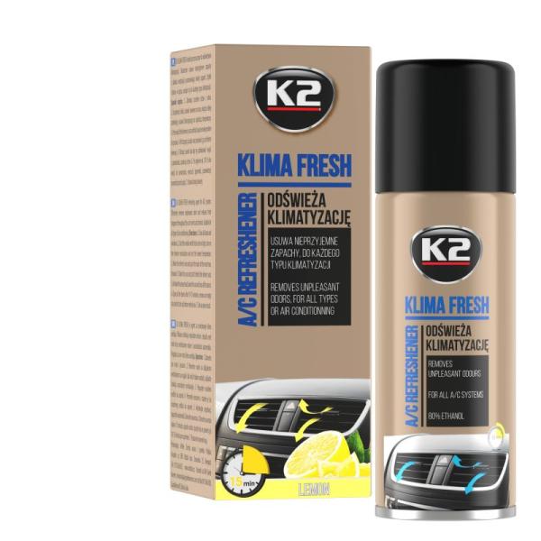 KLIMA FRESH 150ml Lemon - osviežovač klimatizácie (K222)